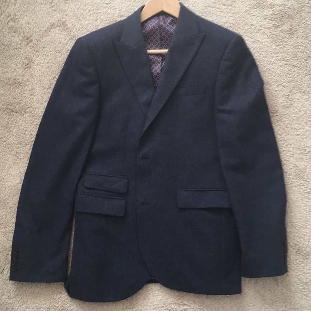 Wool Slim Fit Sportcoat
